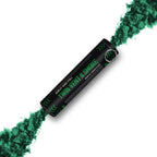 ENOLA GAYE BURST GRENADE SMOKE canister emitting vibrant green smoke for outdoor events