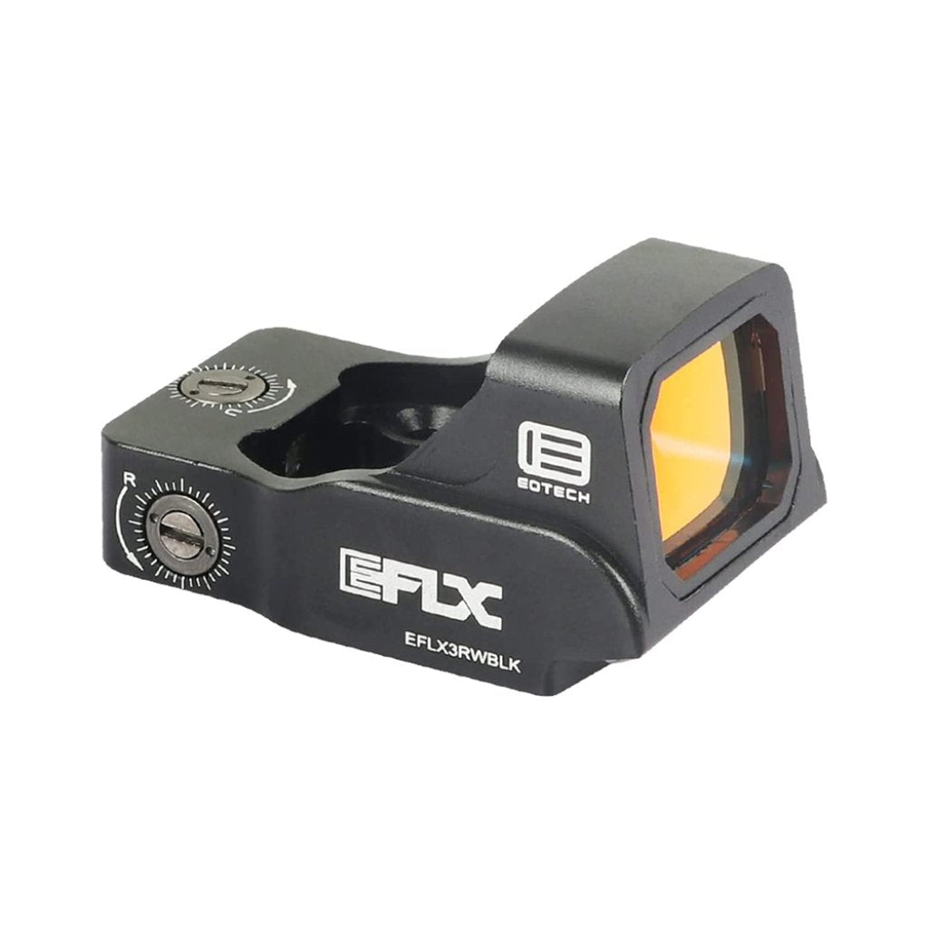 EOTech EFLX Reflex Sight in Black with Adjustable Brightness for airsoft red dot targeting