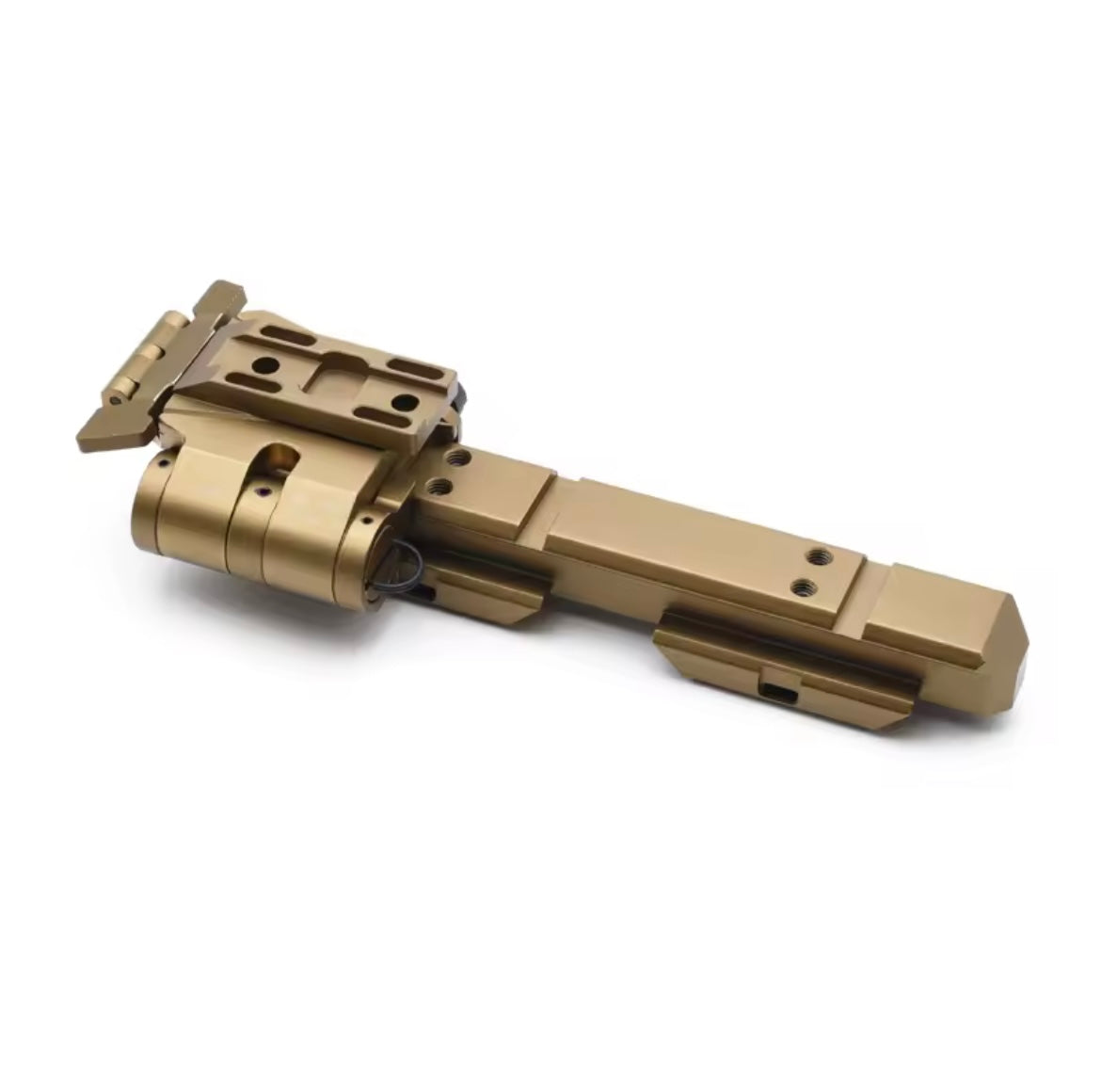 Holy Warrior EOTECH FLIP MOUNT RISER SYSTEM in Tan for optimal scope alignment and versatility