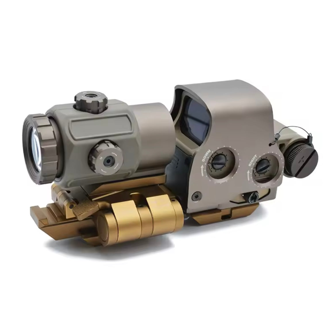 Air Riser Eotech HOLY WARRIOR Flip Mount with Riser System for EOTECH | DISTRICT AIRSOFT