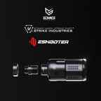 ESHOOTER FLARE MONO V804 TRACER accessory showing disassembled parts and sleek design for precision performance