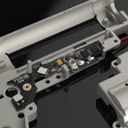 Detailed view of the ESHOOTER KESTREL V3 BASIC ETU circuit board with electronic components