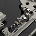 Close-up view of ESHOOTER KESTREL V3 BASIC ETU circuit board with electronic components