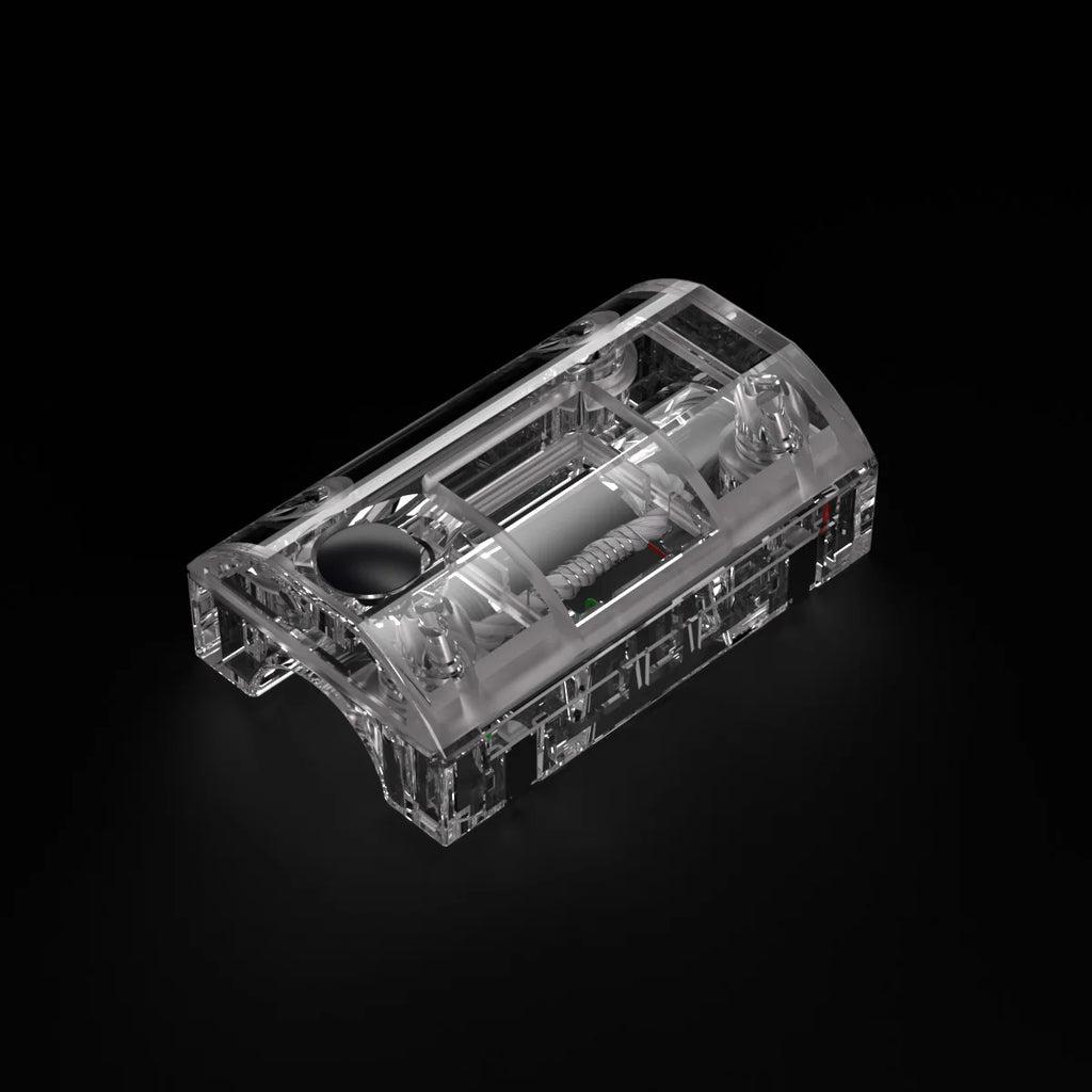 ESHOOTER SPLIT OIL TANK FLARE SMOKY Transparent Accessory with Smooth Design for Enhanced Usability