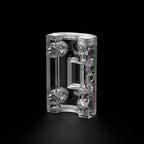 ESHOOTER SPLIT OIL TANK FLARE SMOKY with a transparent design for stylish oil storage