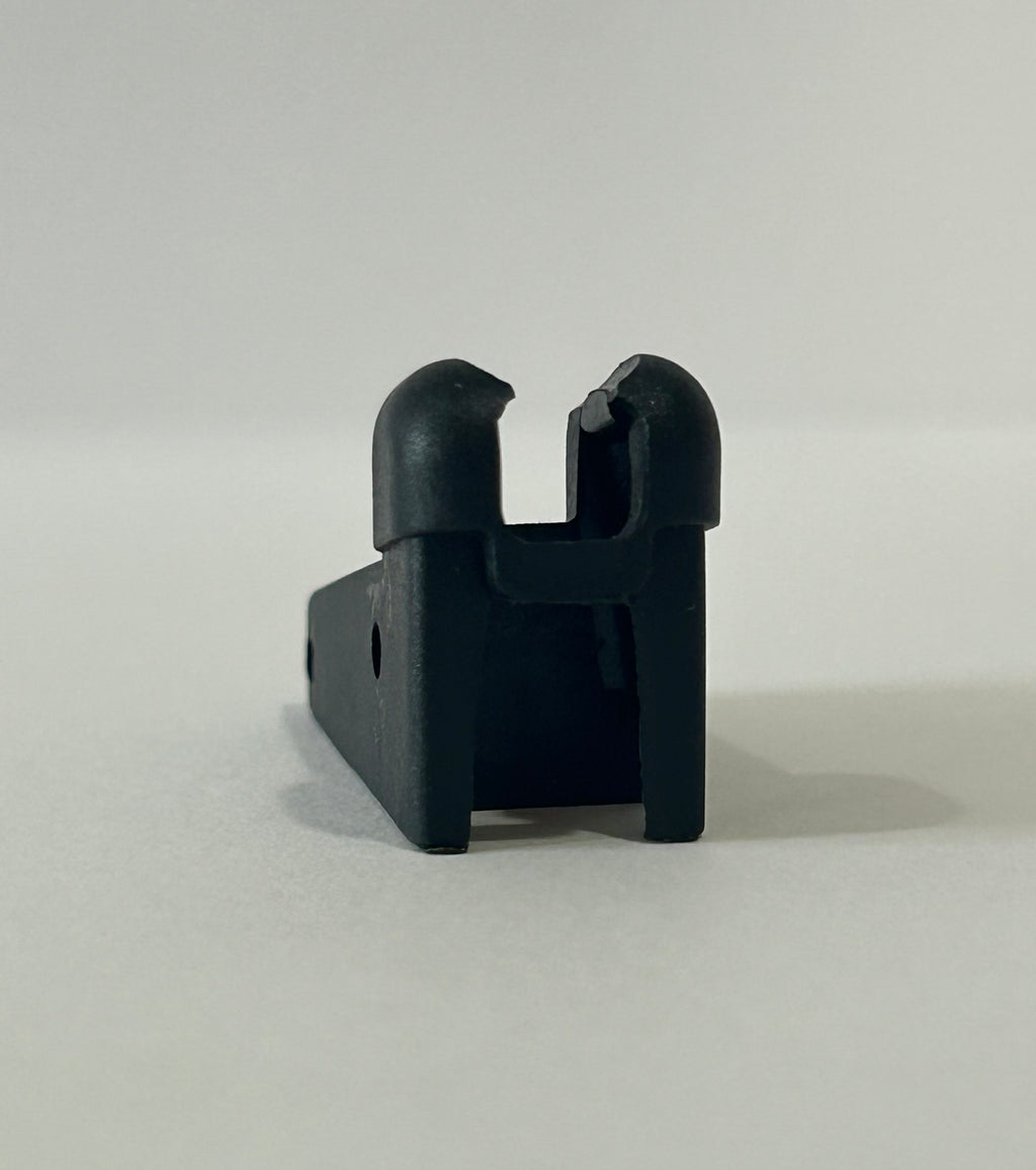 KWC feed lip m92 accessory showing durable black design with precise detailing