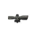 Firefield scope 10x40 airsoft with black matte finish and adjustable mounting accessory