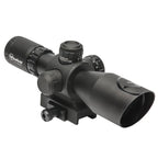 Firefield scope 10x40 airsoft black matte finish with adjustable dials and mounting bracket
