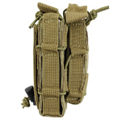 CYBERGUN Firepower Magazine Pouch in Tan, designed for tactical gear and easy access to magazines