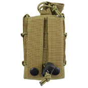 CYBERGUN FIREPOWER MAGAZINE POUCH in tan with durable design and secure fastening for tactical gear