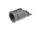 Double Bell Flash Hider for Airsoft Rifles with Durable Metal Construction