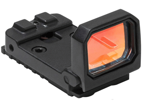 HOLY WARRIOR flip red dot sight for airsoft with a rugged design and clear optics for precision aiming