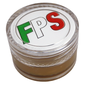 FPS SOFTAIR GREASE GR01 small transparent container with beige lubricant inside and FPS logo on lid