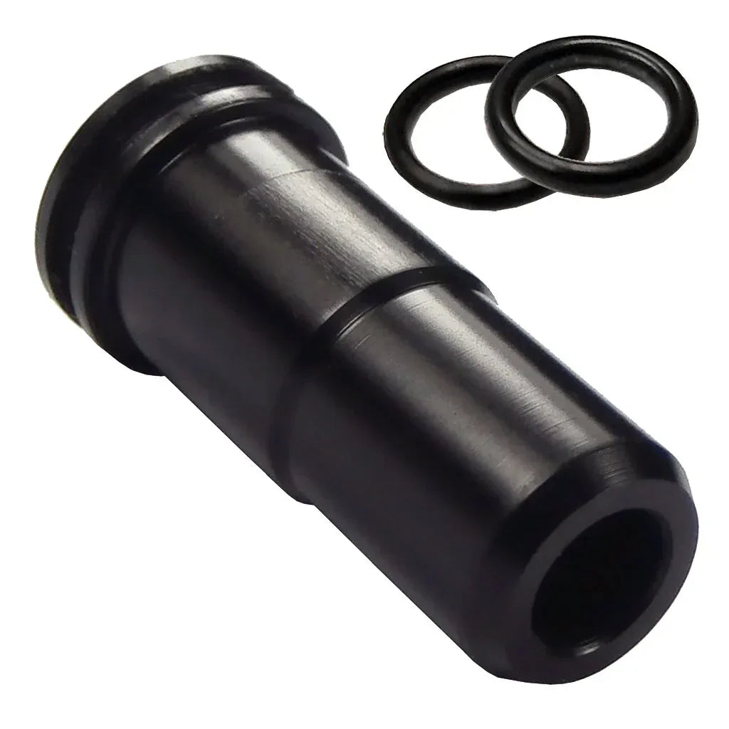 FPS SOFTAIR NOZZLE SPAKP in black with two O-rings for airsoft upgrades