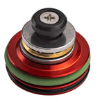 FPS SOFTAIR PISTON with a sleek design featuring red and green O-rings for high-performance airsoft use