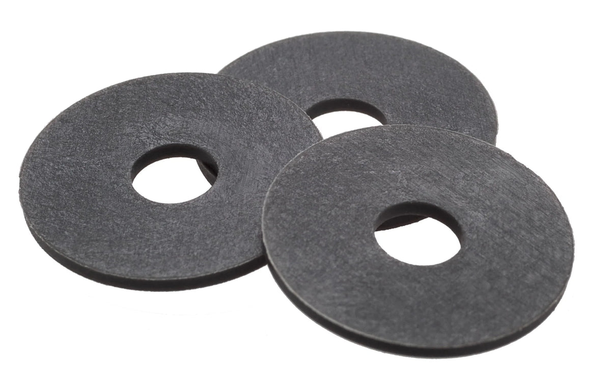 Black round FPS SOFTAIR SHIMS SAOE1 rubber washers for INTERNE applications