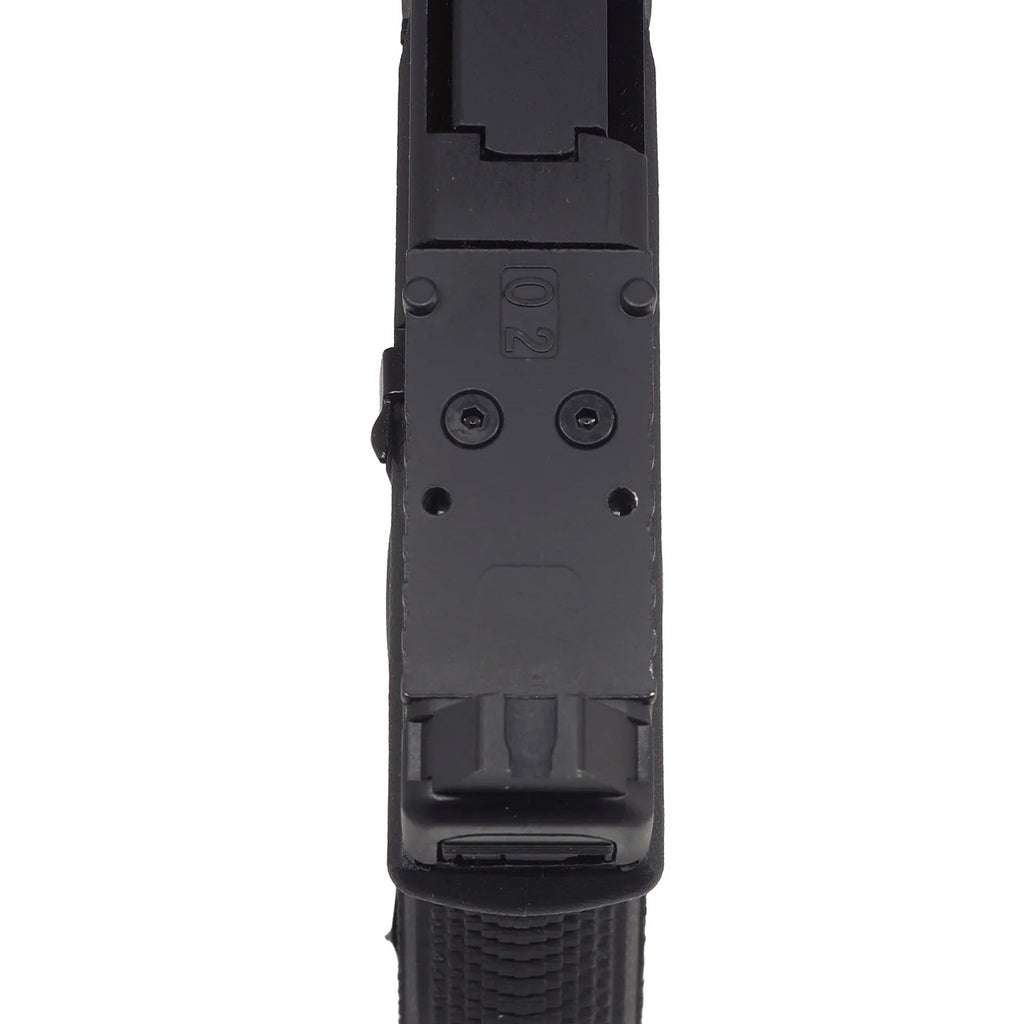 Top view of E&C G17 airsoft pistol showcasing detailed design and features