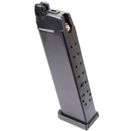 WE TECH G17 magazine featuring durable construction for enhanced performance in airsoft games