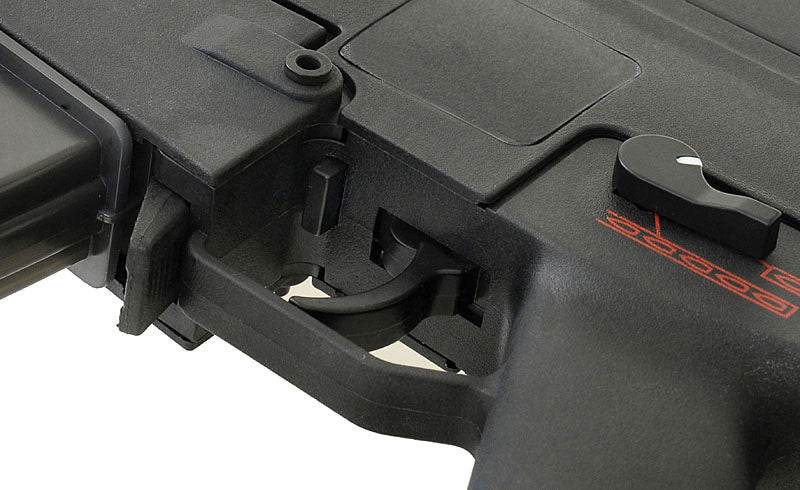 Détail de la gâchette et du sélecteur de tir du pistolet g36c gbb de ARMY ARMAMENT