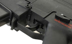 Détail de la gâchette et du sélecteur de tir du pistolet g36c gbb de ARMY ARMAMENT