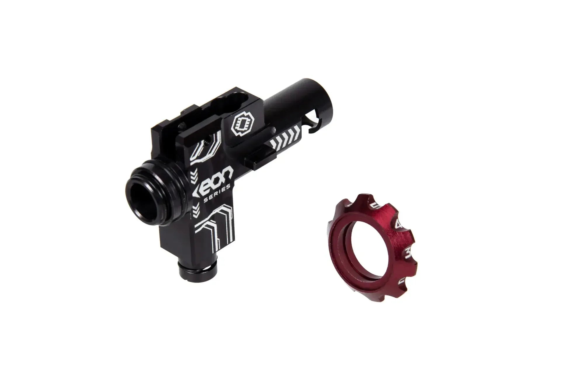 Gate Eon HOP-UP CHAMBER with an adjustable red hop-up wheel for airsoft rifles