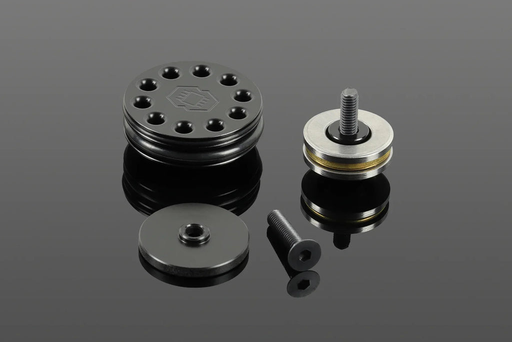 GATE EON PISTON with black color components for upgrade in airsoft performance