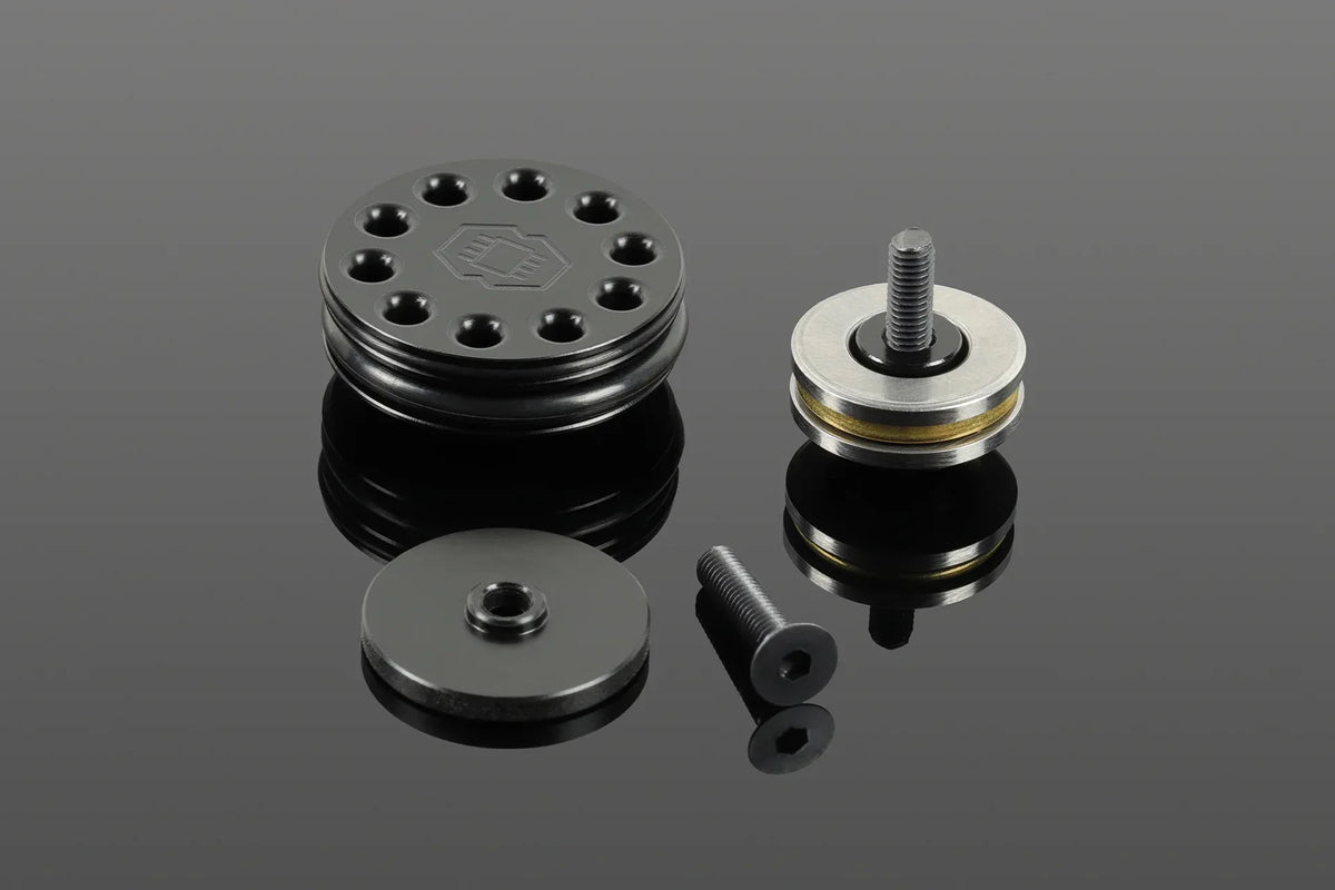GATE EON PISTON with black color components for upgrade in airsoft performance