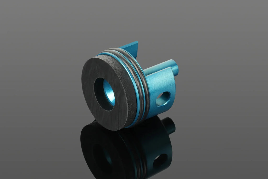 GATE EON PROTECTOR CYLINDER HEAD made of durable materials in striking blue and black finish