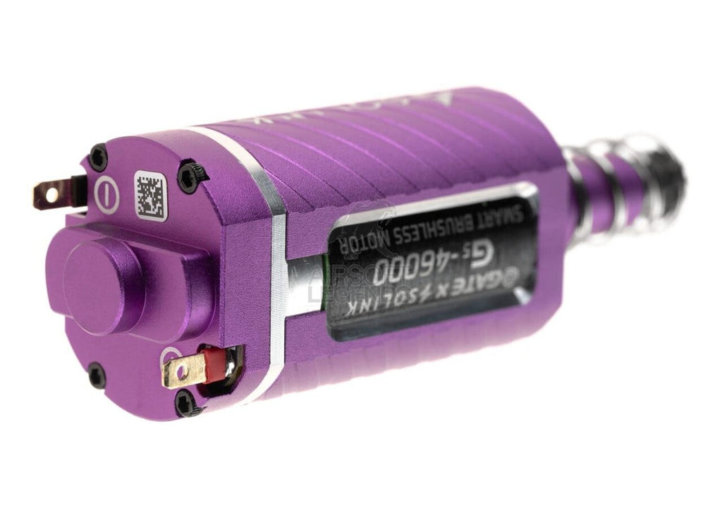 GATE G5 Purple Brushless Motor for high-performance RC vehicles with compact design