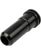 GATE NOZZLE in black, designed for high-performance compatibility with various airsoft guns