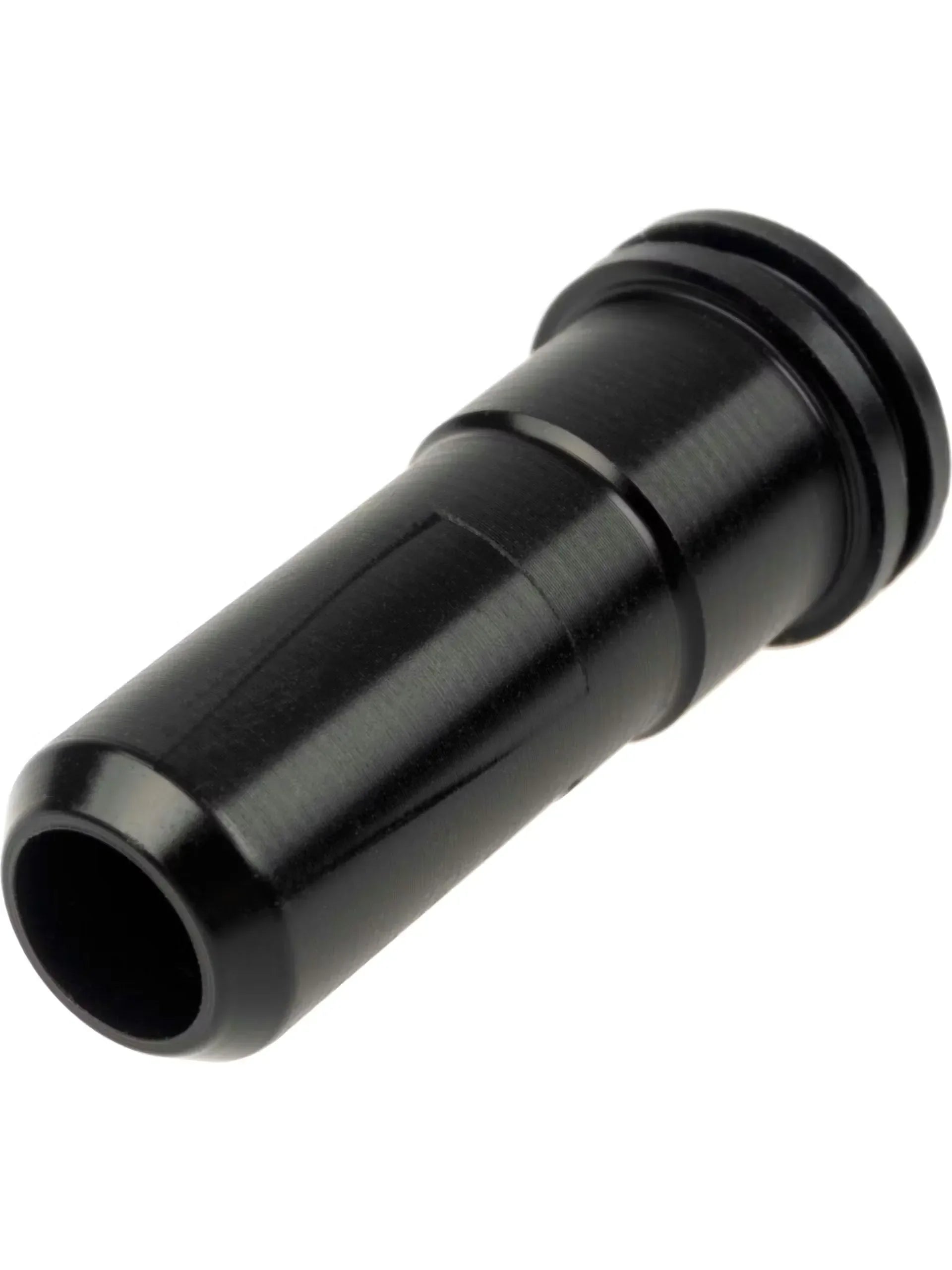 GATE POM SEALED NOZZLE 21.25mm in black, designed for optimal air seal in airsoft guns