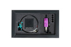 GATE PULSAR D Installation Kit with Purple Device and Accessories in a Custom Foam Insert