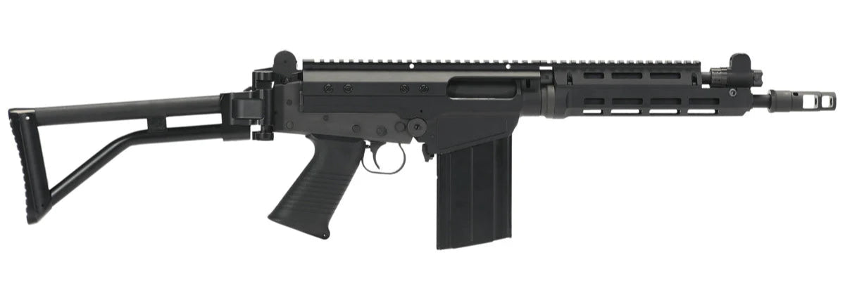 VFC GBBR Airsoft Rifle with Adjustable Stock and Rail System for Tactical Gameplay