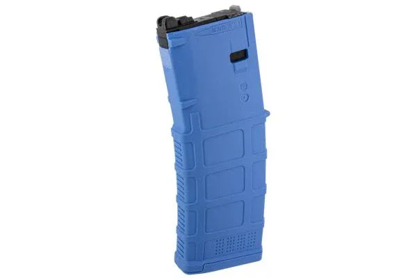 GUNS MODIFY Blue Charger for GBBR MAGAZINE MWS M4 with ergonomic design for improved grip
