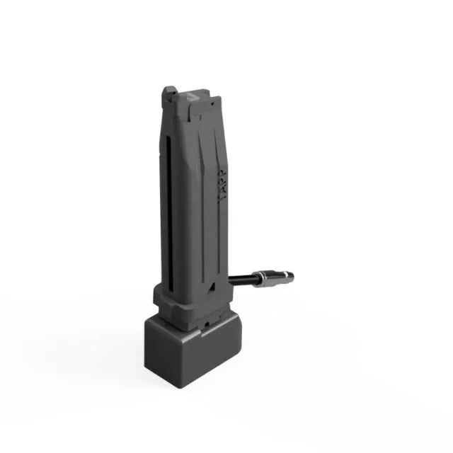 TAPP AIRSOFT HPA adapter for Hi-Capa airsoft black magazine style adapter with fill nipple
