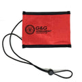 G&G Red Airsoft Barrel Plug with Adjustable Lanyard for Enhanced Safety in Airsoft Games