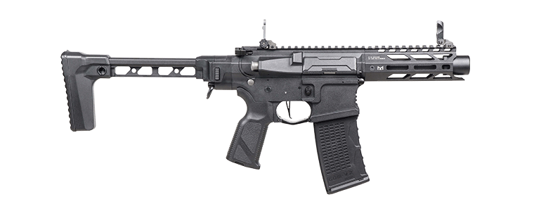 G&G ARP556 AEG with sleek design and adjustable stock for optimal performance