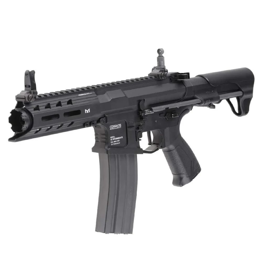 G&G ARP556 AEG with Tactical Rail System and Adjustable Sights in Black Finish