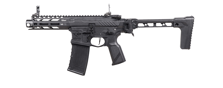 G&G ARP556 Airsoft AEG with sleek design and adjustable stock for enhanced gameplay