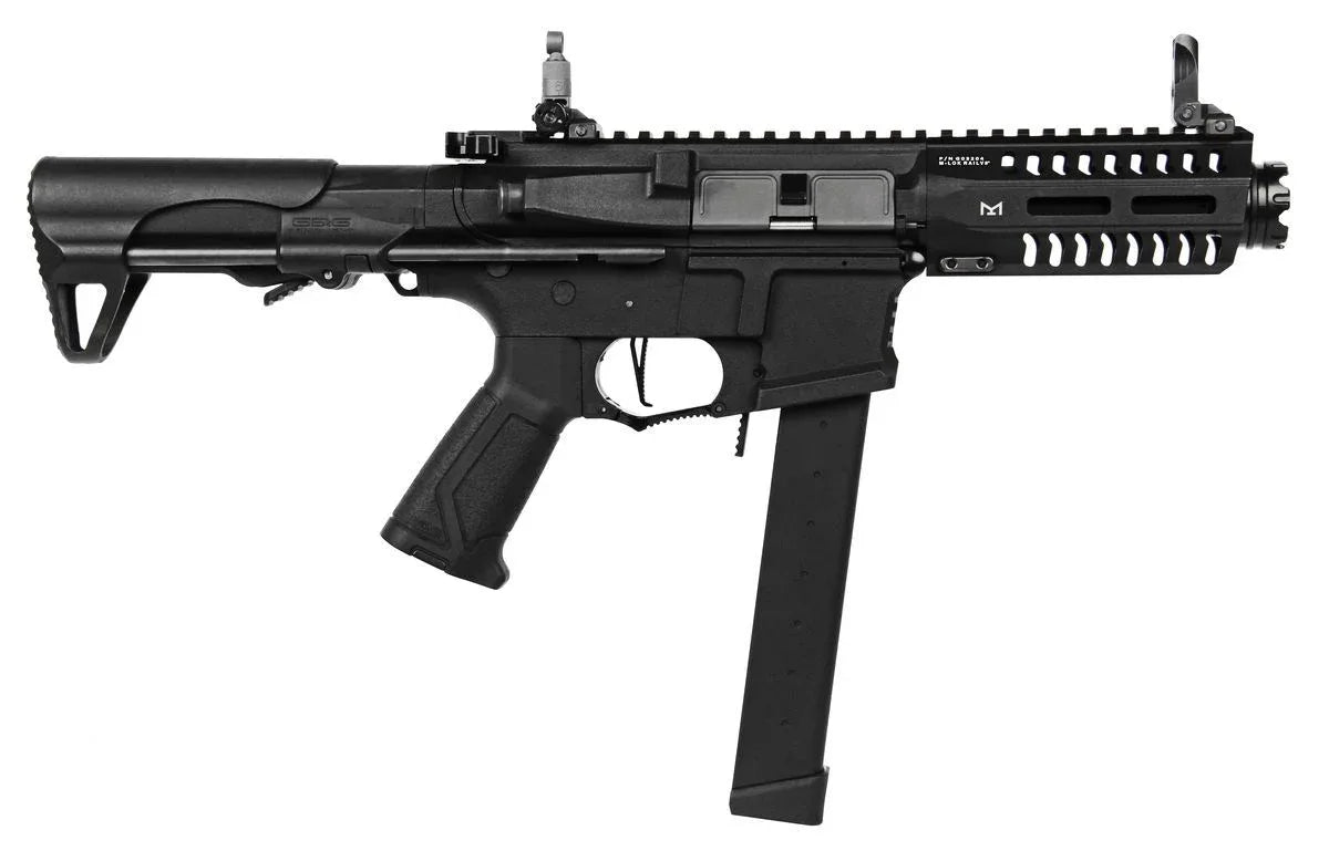 G&G CM16 ARP9 CQB Airsoft Rifle with adjustable stock and modular rail system