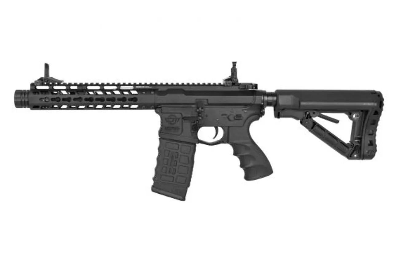 G&G CM16 WILD HOG 9 AEG AIRSOFT rifle with sleek design and customizable rail system