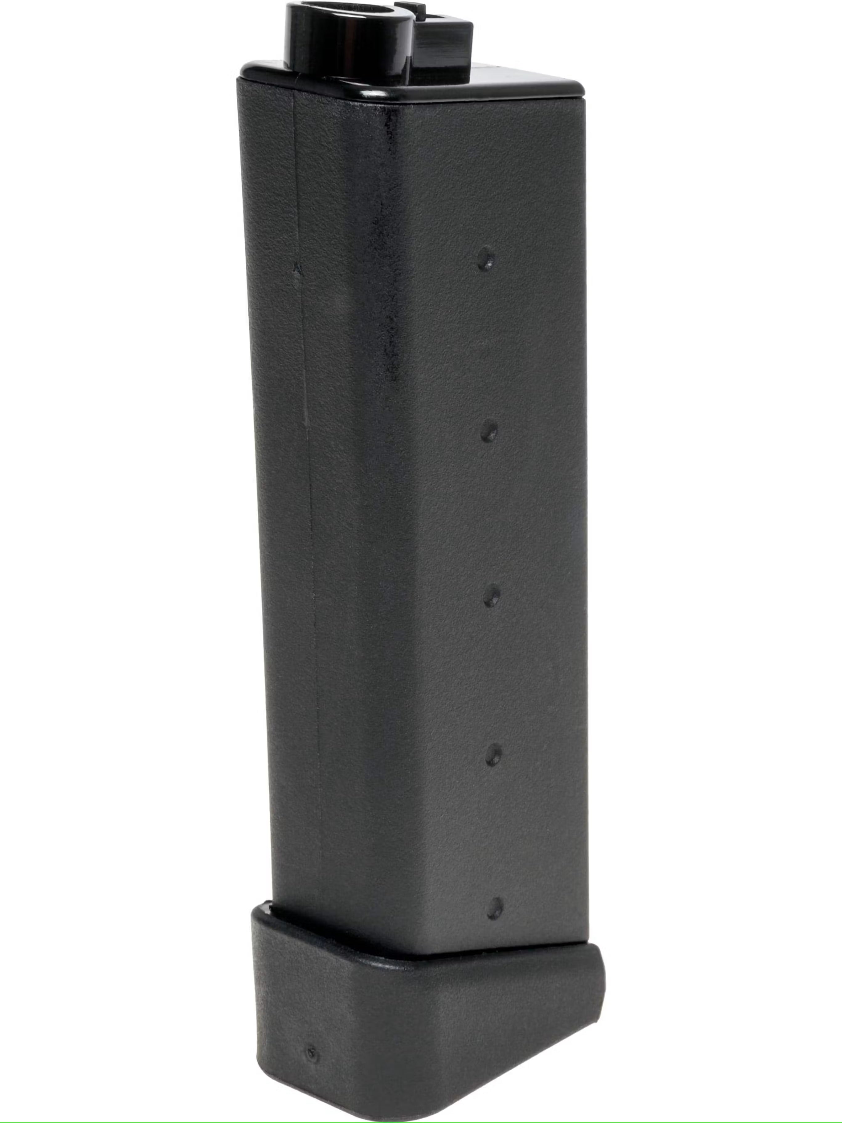 G&G ARP9 mid-cap magazine black polymer replacement magazine with extended base plate for ARP9 replica