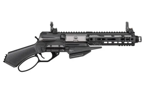 G&G LEVAR LEVER ACTION GBB AIRSOFT sniper rifle featuring adjustable sights and tactical rail for accessories