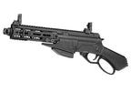 G&G LEVAR LEVER ACTION GBB AIRSOFT sniper rifle with tactical rail and ergonomic grip