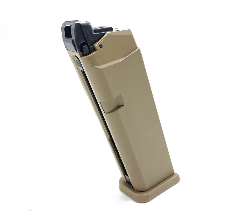 E&C GLOCK magazine in Flat Dark Earth color designed for reliable firearm performance