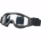 VALKEN airsoft goggles with a sleek black design and adjustable elastic strap for comfort and protection