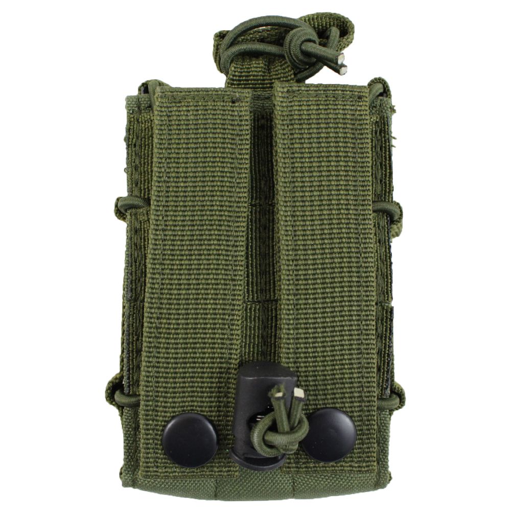 CYBERGUN FIREPOWER MAGAZINE POUCH in green with durable fabric and secure closure for tactical use