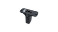 METAL Hand Stop Keymod Mlok in Black for Enhanced Grip and Control on Firearms