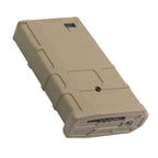 Battleaxe hi-cap magazine in tan color designed for airsoft and paintball enthusiasts