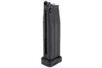 Army Armament Hi-Capa airsoft magazine in black, designed for reliable performance in airsoft games